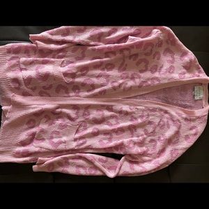 Pink Lily Boutique leopard cardigan